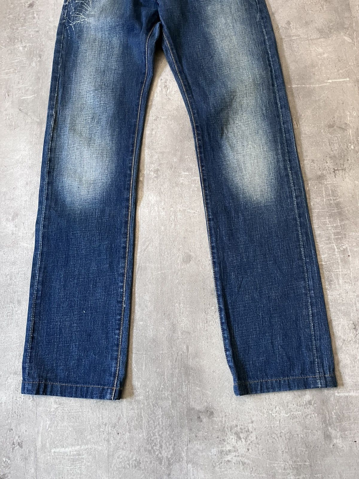 Dior Dior Homme S/S 07 Spider Web Clawmark Jeans by Hedi Slimane Size US 30 / EU 46 - 5 Thumbnail