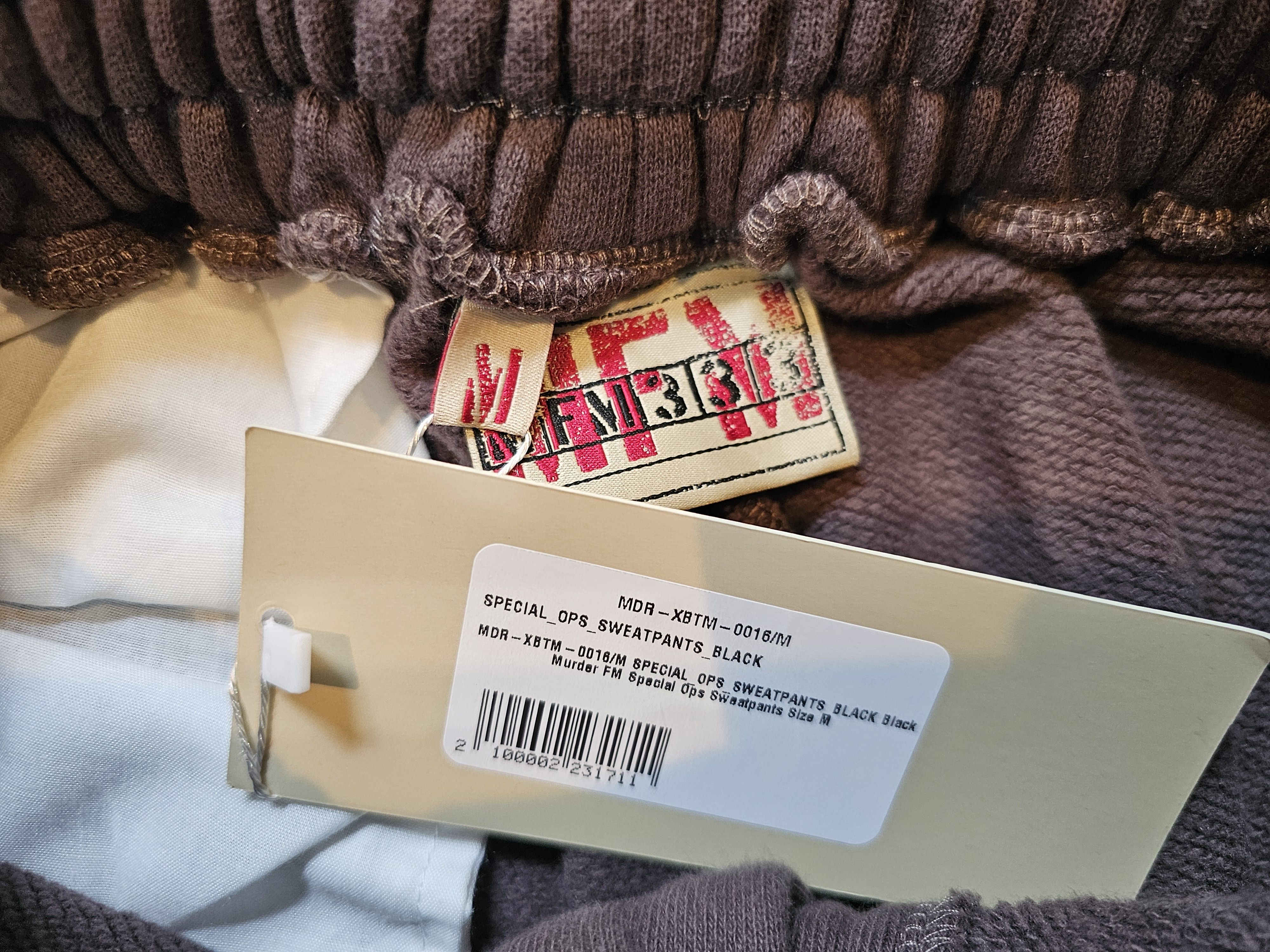 murd333r.fm Murd333r FM Special Ops Sweatpants (Militia Carbon) Size US 32 / EU 48 - 3 Thumbnail