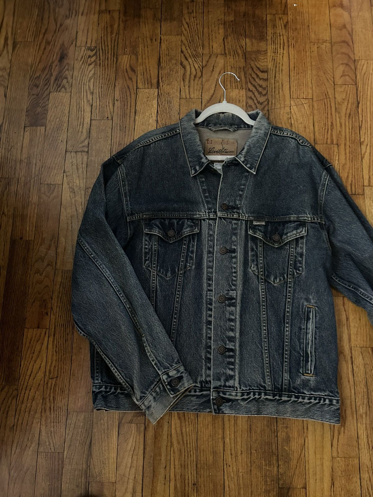 Levi's × Vintage Vintage Levi Jeans Jacket Size US L / EU 52-54 / 3 - 10 Thumbnail