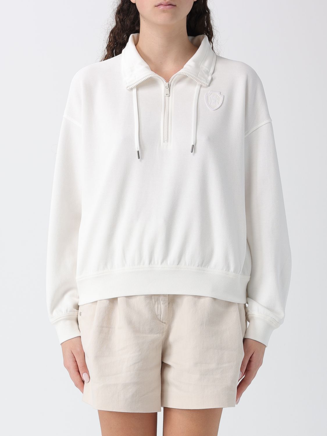 Brunello Cucinelli Sweatshirt Woman White
