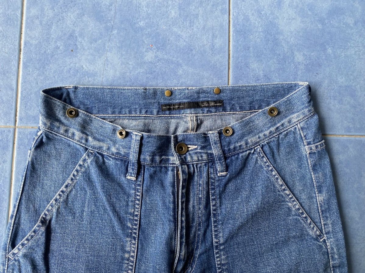 Issey Miyake Issey Miyake Tete Homme Denim Size US 30 / EU 46 - 4 Thumbnail