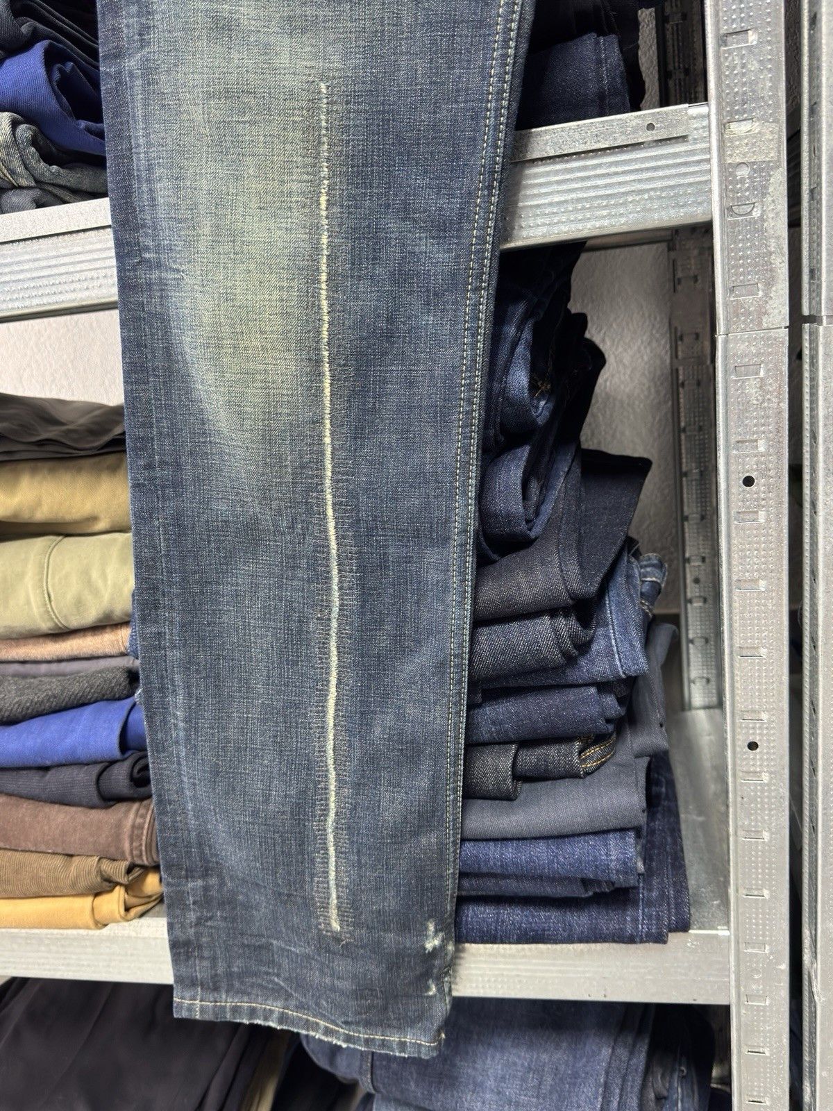 Diesel Black Gold Diesel Black Gold Distressed Denim Jeans Made in Italy Size US 31 - 8 Thumbnail