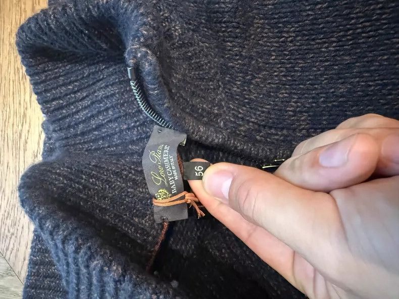 Loro Piana LORO PIANA A male cashmere sweater Size US XXL / EU 58 / 5 - 4 Thumbnail