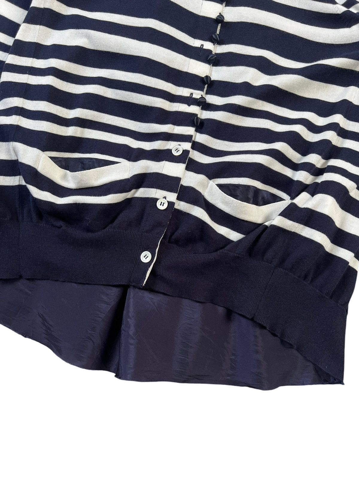 Sacai Sacai Luck Hybrid Reconstructed Cardigan Size XS / US 0-2 / IT 36-38 - 5 Thumbnail