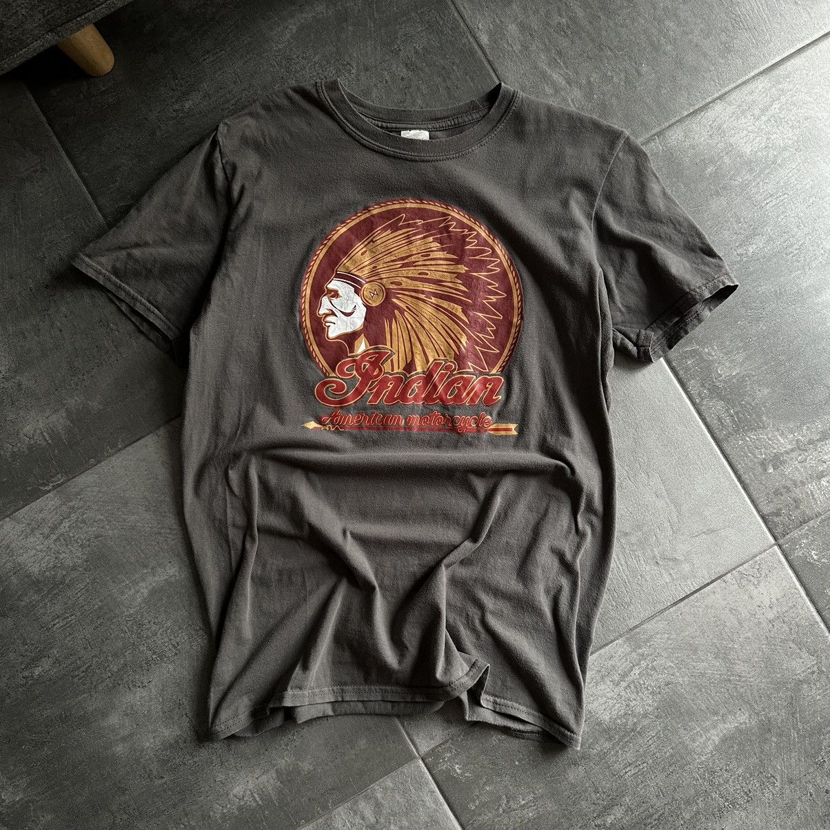 Other Vintage Indian American Motorcycle T-shirts Moto Y2K 00s USA Size US M / EU 48-50 / 2 - 4 Thumbnail