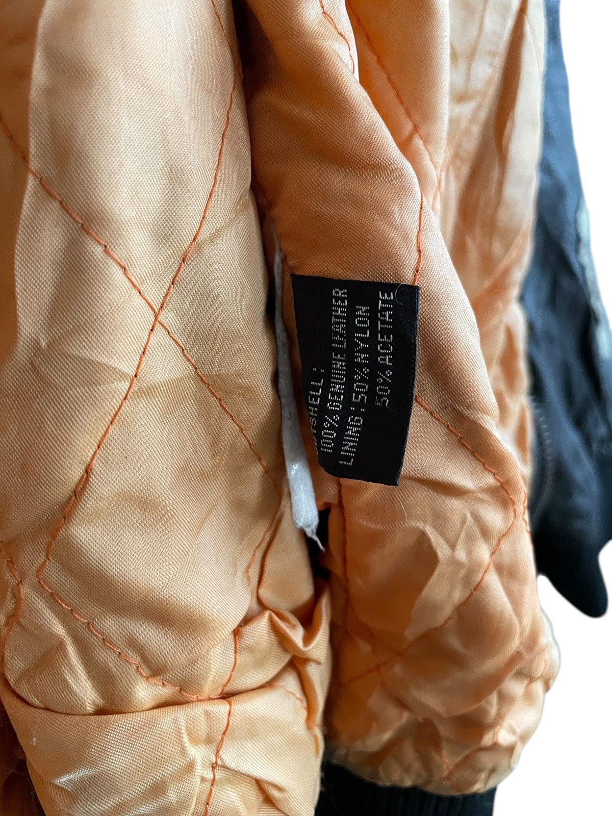 Avirex Very Rare Vintage Avirex MA-1 Leather Flight Jacket 1980s Size US M / EU 48-50 / 2 - 11 Thumbnail