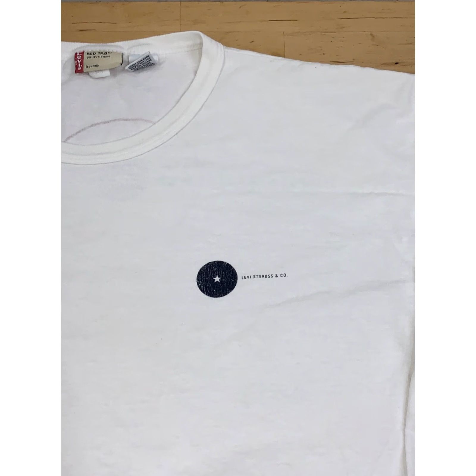 Levi's VINTAGE Levi's Shirt Mens XL White Button-Up Long Sleeve Casual USA 12179 Size US XL / EU 56 / 4 - 5 Thumbnail