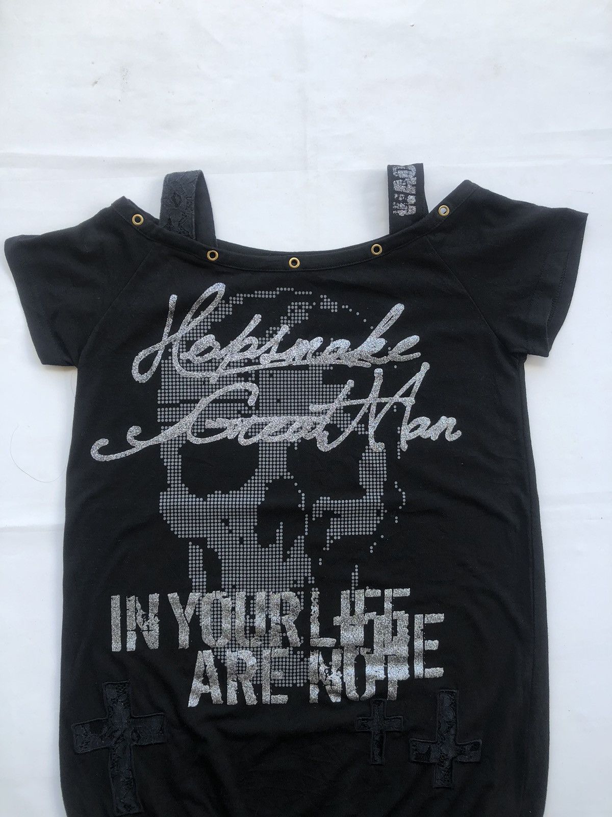 Japanese Brand × KMRii × Le Grande Bleu (L.G.B.) Japanese Poem Skull Ifsixwasnine LGBStyle Size US L / EU 52-54 / 3 - 3 Thumbnail