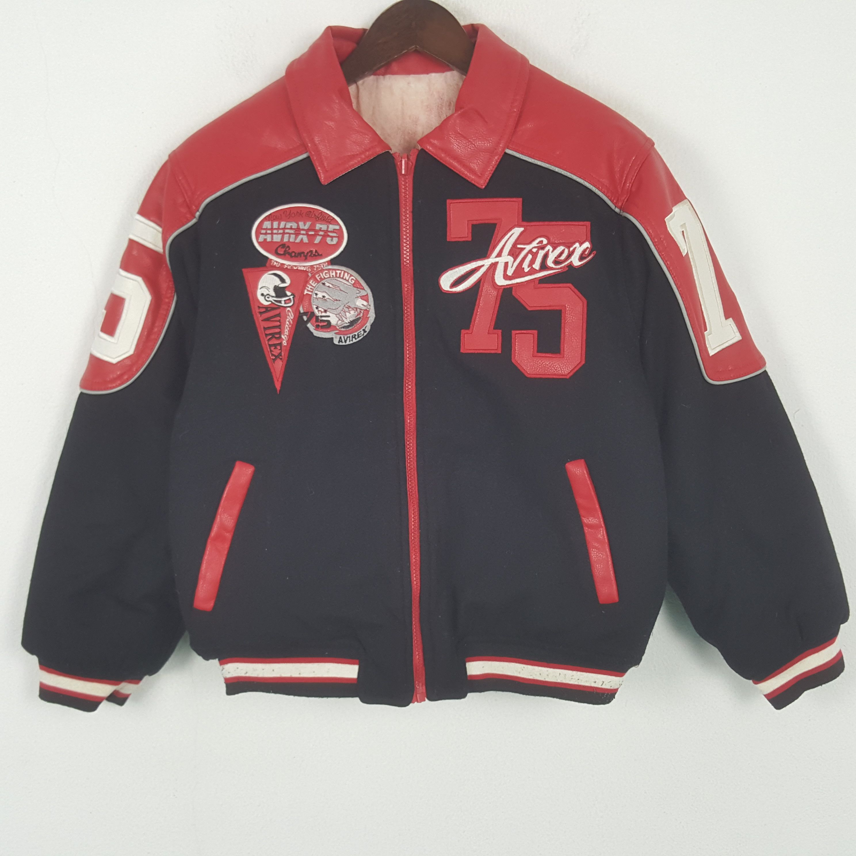 Avirex Vintage Avirex Champs Baseball Bomber Jacket Size US S / EU 44-46 / 1 - 3 Thumbnail