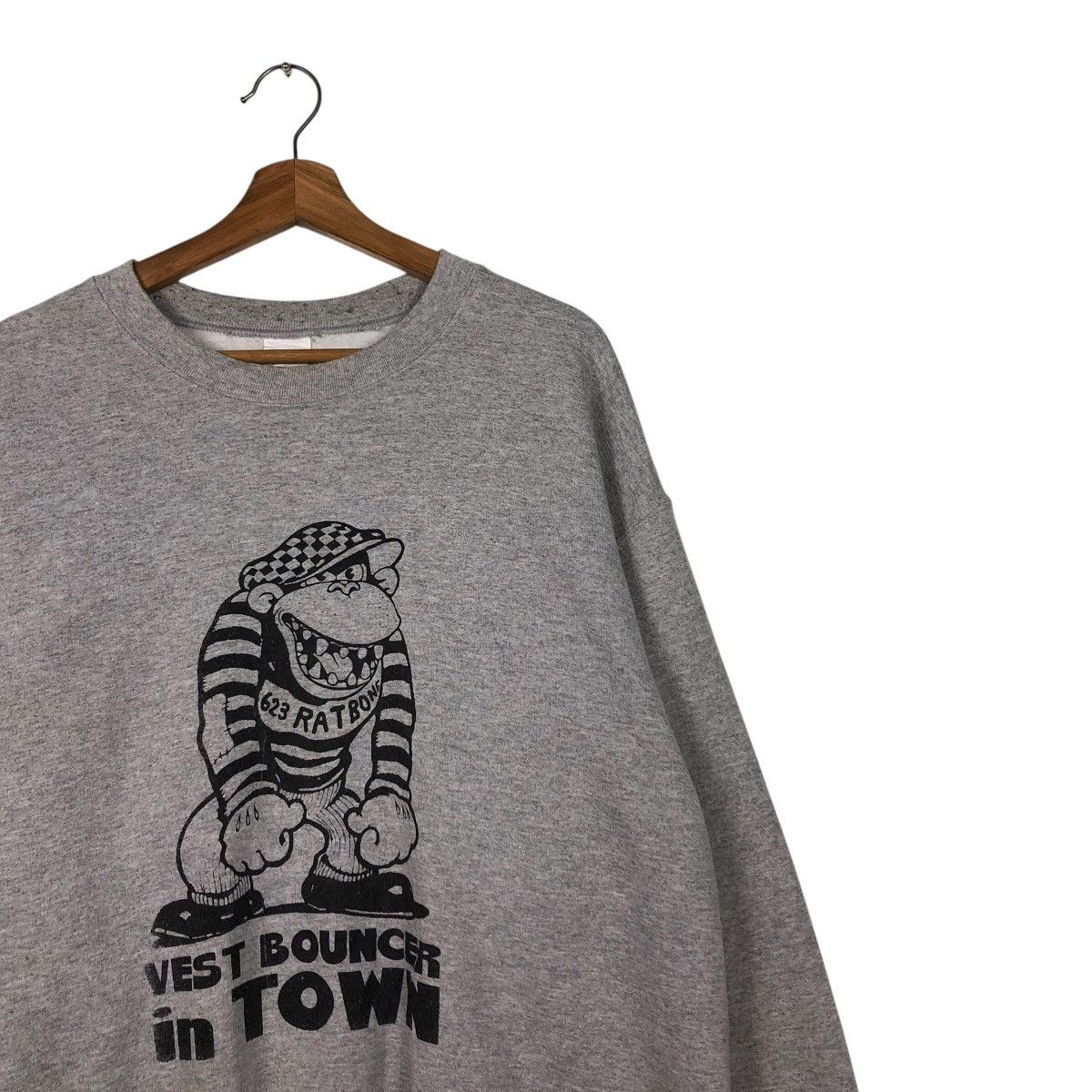 Cartoon Network × Japanese Brand 📌Vintage Sweatshirt Streetwear Vest Bouncer In Town Size US L / EU 52-54 / 3 - 7 Thumbnail