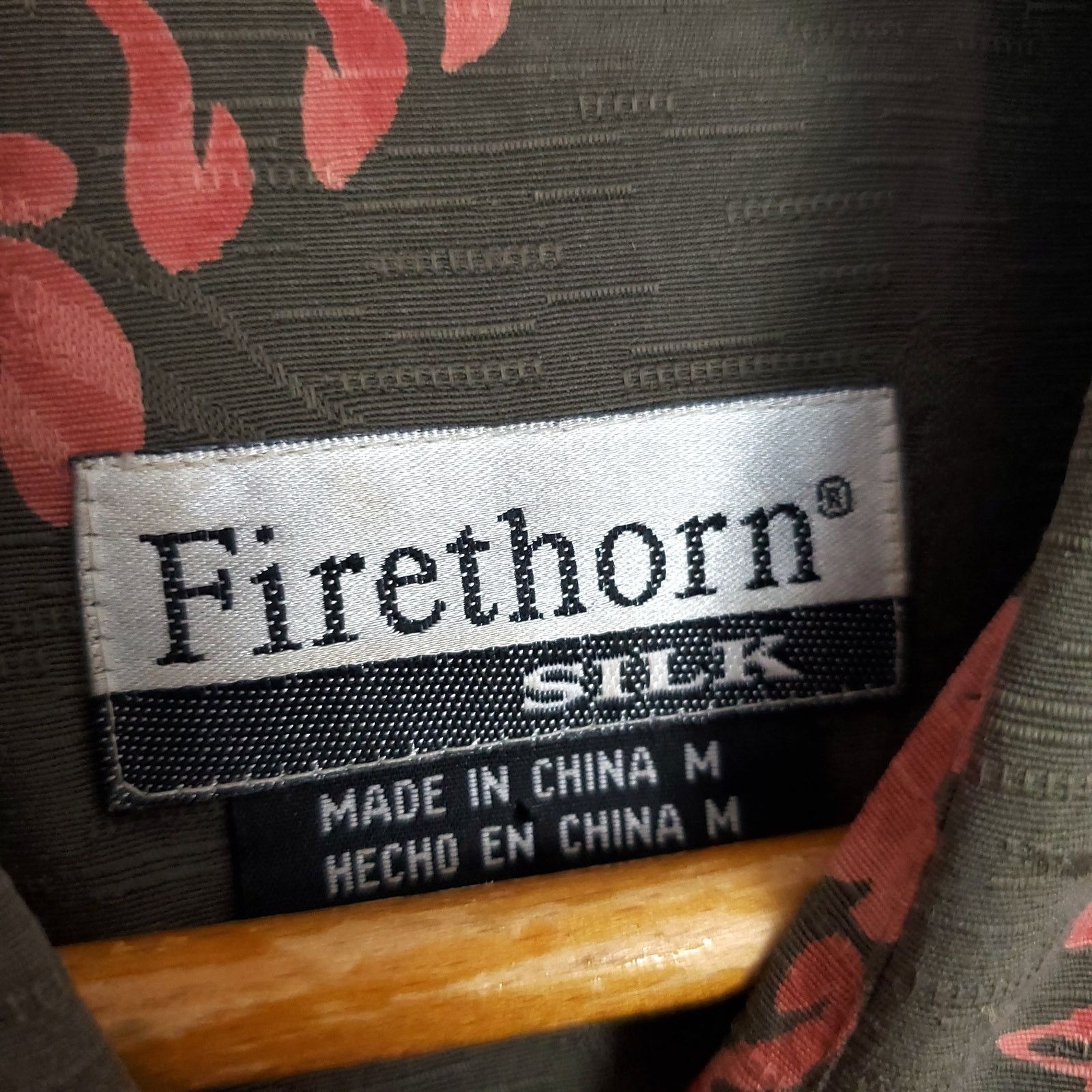 Other Vintage Silk Tropical Hawaiian 90s Firethorn Shirt M Size US M / EU 48-50 / 2 - 3 Thumbnail