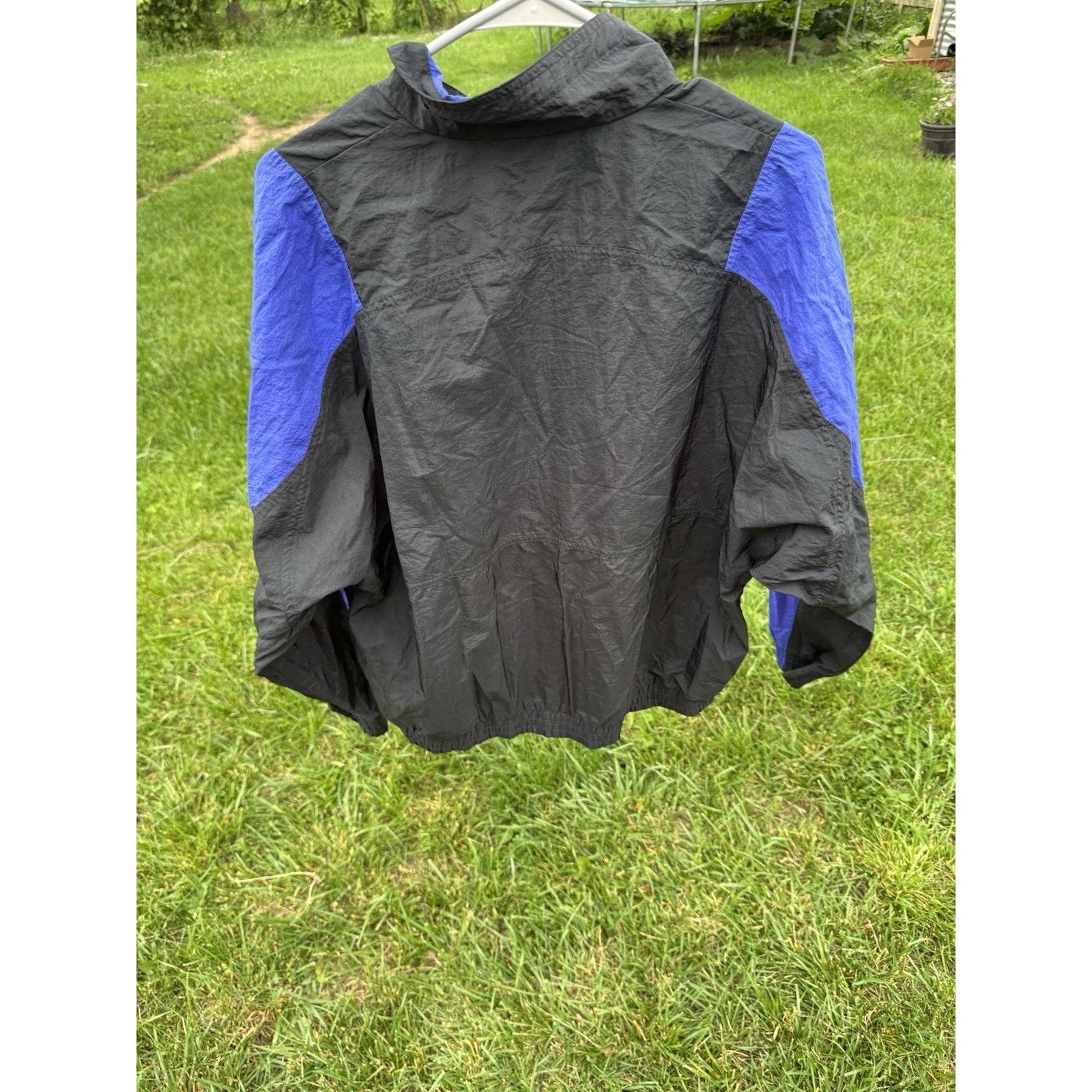 Nike Vintage Nike Jacket Blue Black White 90s 80s Y2K Size US M / EU 48-50 / 2 - 4 Thumbnail