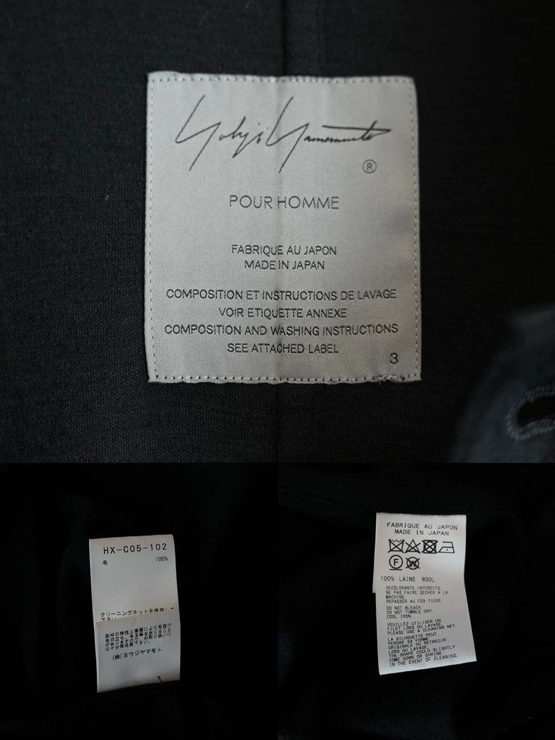 Yohji Yamamoto Yohji Yamamoto 21AW wool pure black cape coat-2505 Size US L / EU 52-54 / 3 - 9 Thumbnail