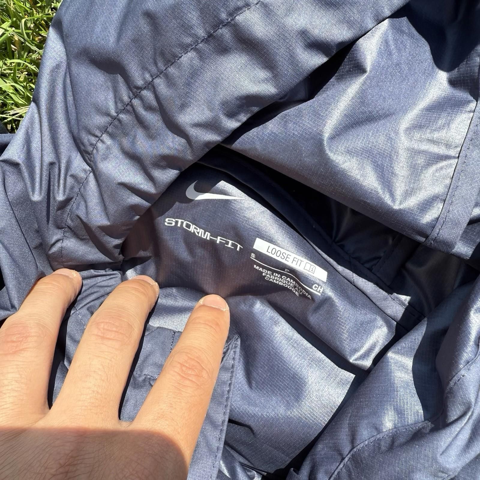 Nike Storm-FIT Academy Full-Zip Hooded Jacket Obsidian S
