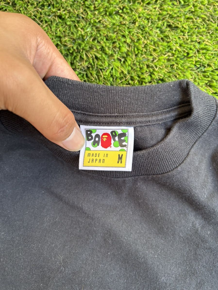 Bape BAPE CAMO ABC Spellout Black Tee Size US M / EU 48-50 / 2 - 4 Thumbnail