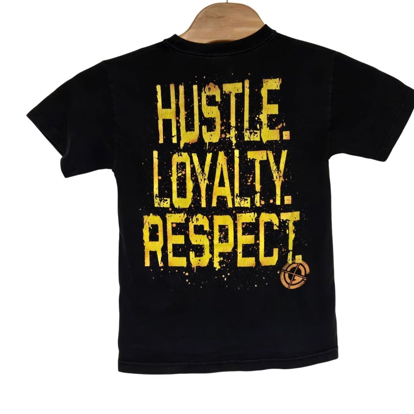 Delta VINTAGE John Cena WWE Wrestling T Shirt Black Mens Size Small Hustle Loyalty Respect Y2K Mens S Black Y2K Wrestling T Shirt John Cena WWE Size US S / EU 44-46 / 1 - 6 Thumbnail