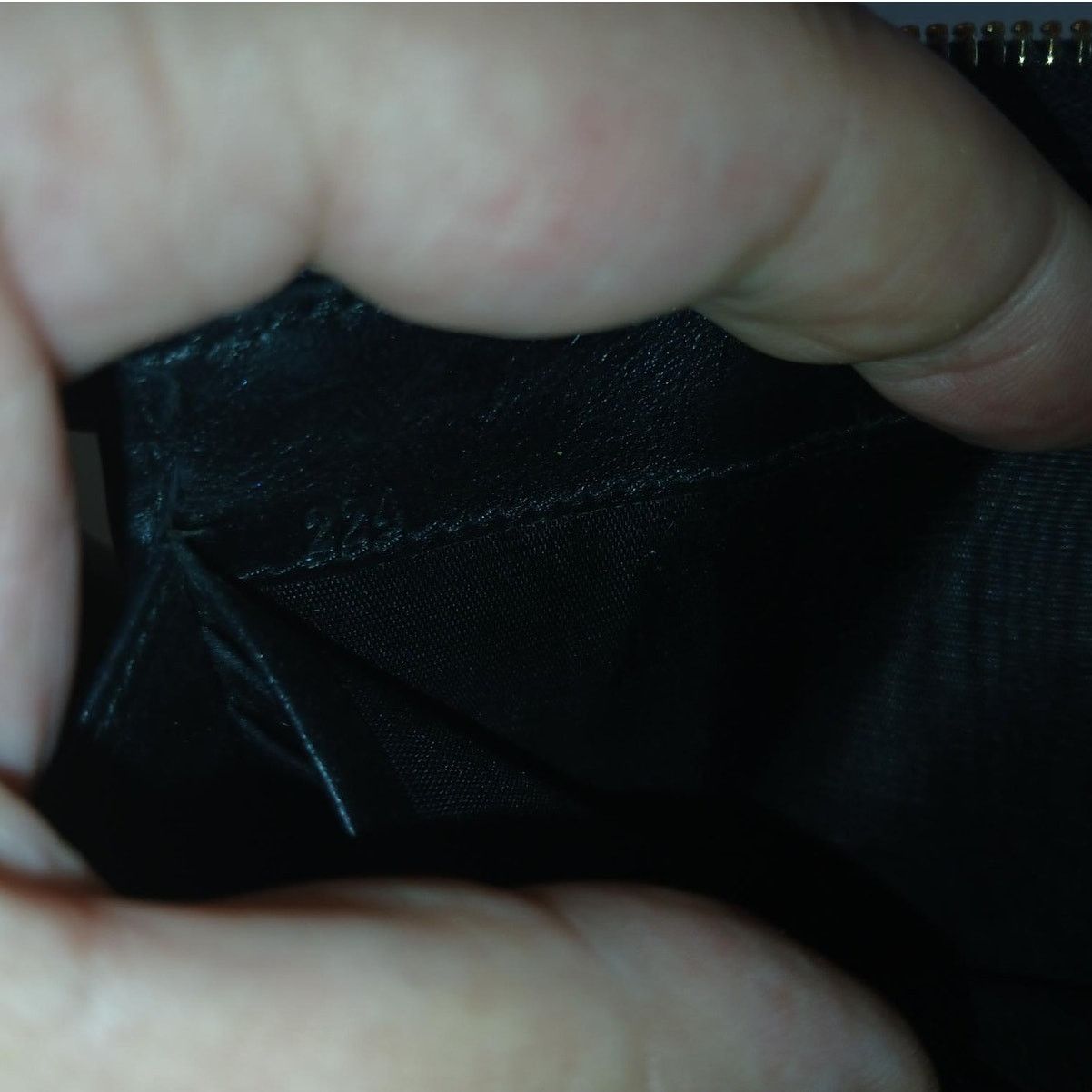 Prada Prada Tessuto Nylon Quilted Zip Around Wallet in Black Size ONE SIZE - 6 Thumbnail