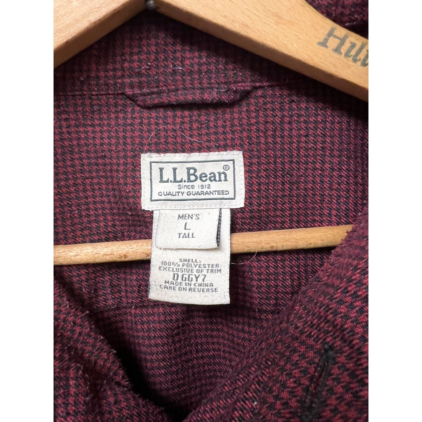 Vintage LL BEAN Button-Up Shirt Size US L / EU 52-54 / 3 - 3 Thumbnail