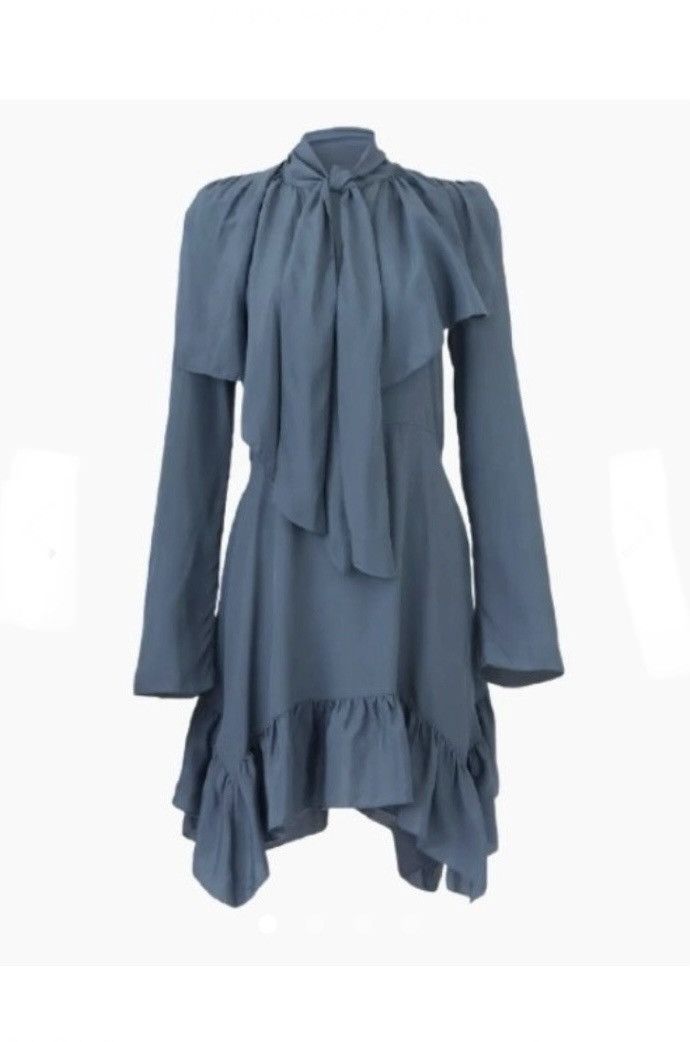 See by Chloe Mirage Blue Dress Size M / US 6-8 / IT 42-44 - 1 Thumbnail