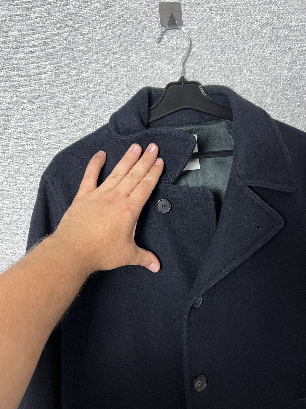 Sandro Sandro Paris Wool Blend Oversized Town Coat Size US L / EU 52-54 / 3 - 10 Thumbnail