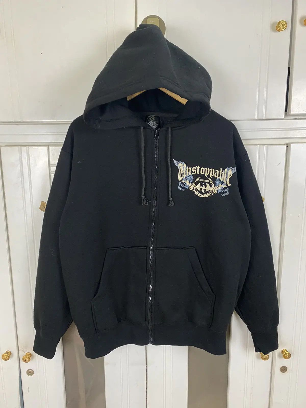 Japanese Brand × Vintage Vintage Break Off Dragon Hoodie Size US L / EU 52-54 / 3 - 3 Thumbnail