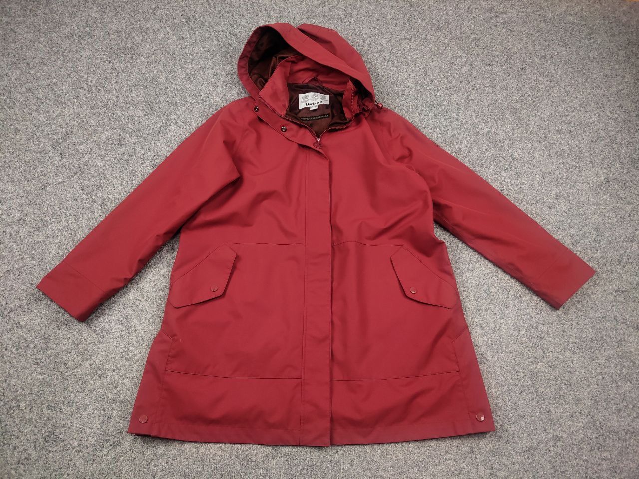 Barbour Barbour Roseate Waterproof Hooded Long Jacket brick color Size XL / US 12-14 / IT 48-50 - 3 Thumbnail