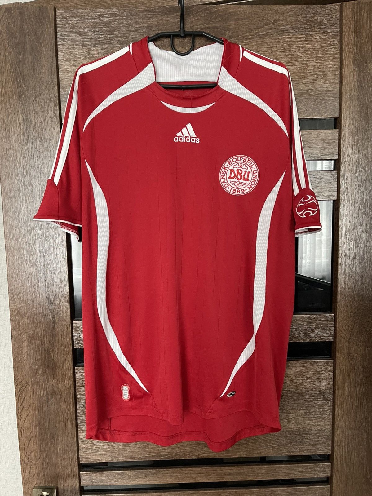 Adidas 2006/2008 Denmark Adidas Soccer Jersey Shirt Vintage Size US L / EU 52-54 / 3 - 2 Thumbnail