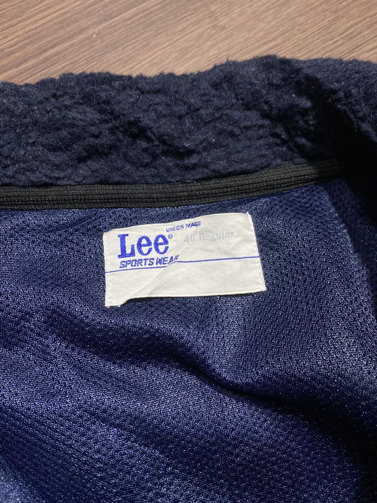 Lee Lee Fleece Jacket Navy Size US L / EU 52-54 / 3 - 4 Thumbnail