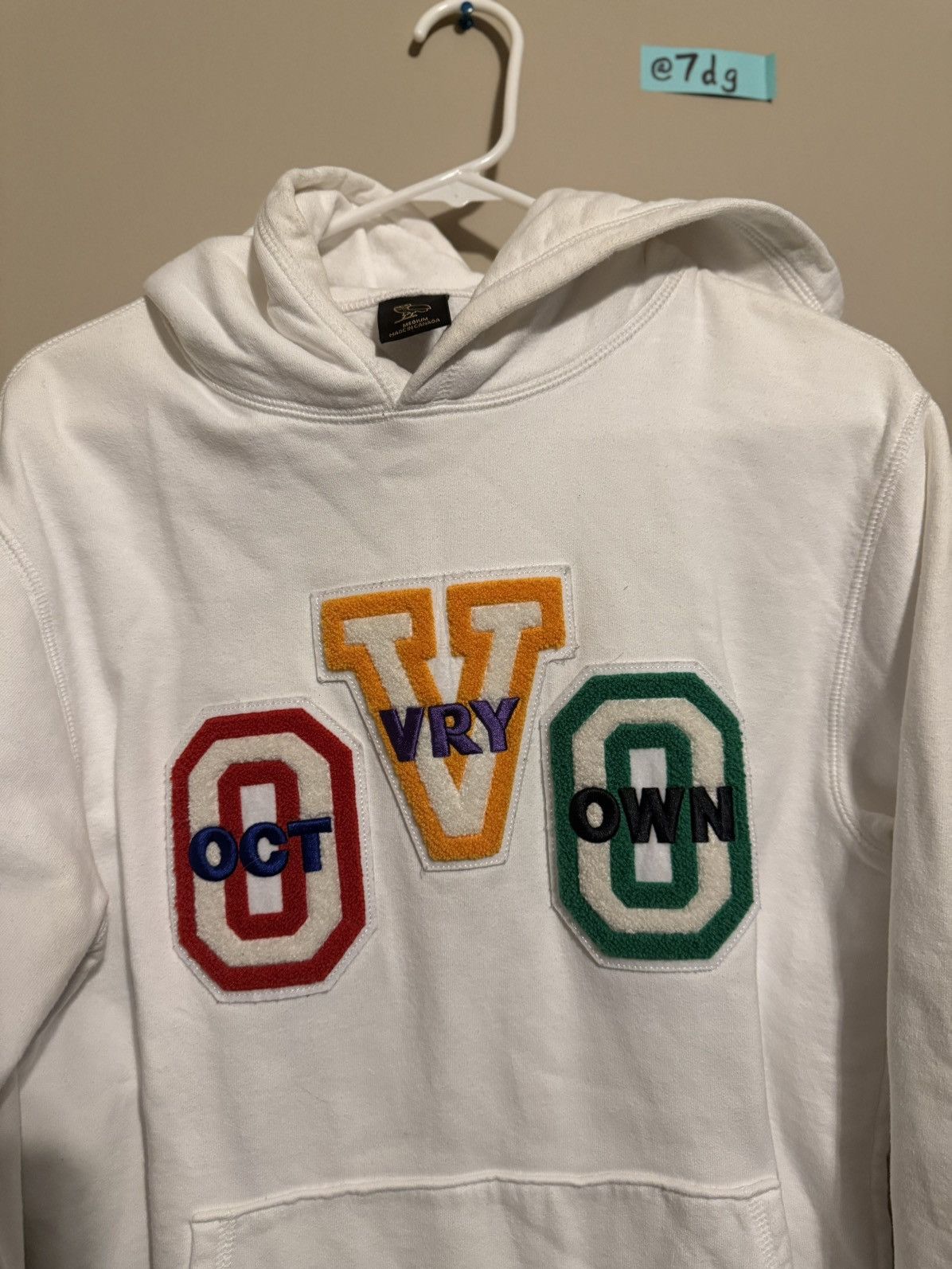 October's Very Own OVO Chenille Hoodie Size US M / EU 48-50 / 2 - 2 Thumbnail