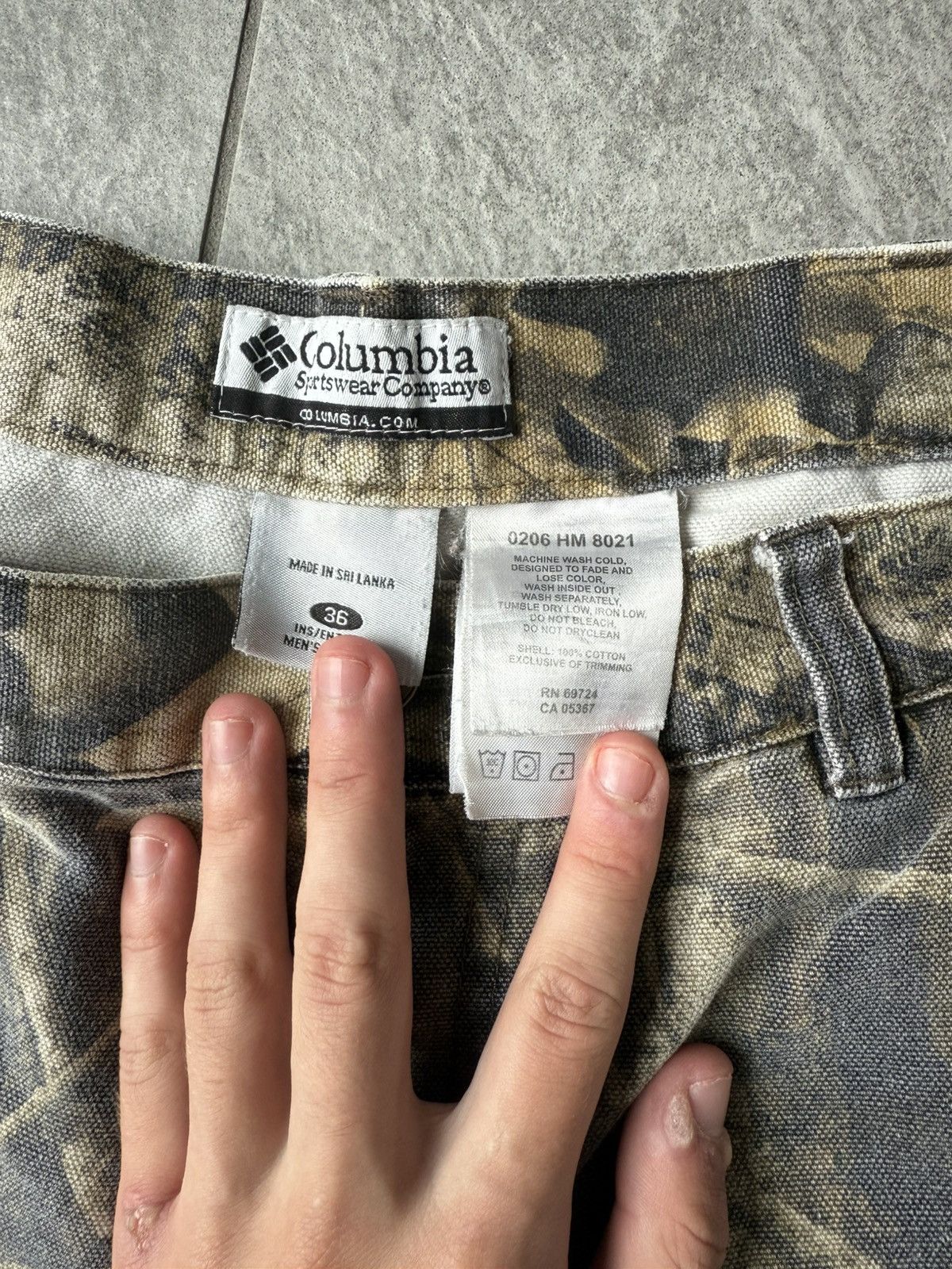 Columbia vintage coloumbia camo pants Size US 36 / EU 52 - 8 Thumbnail