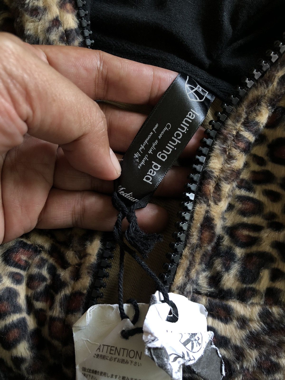 If Six Was Nine JAPANESE LAUNCHING PAD LEOPARD HOODIE LGBSTYLE Size US M / EU 48-50 / 2 - 6 Thumbnail