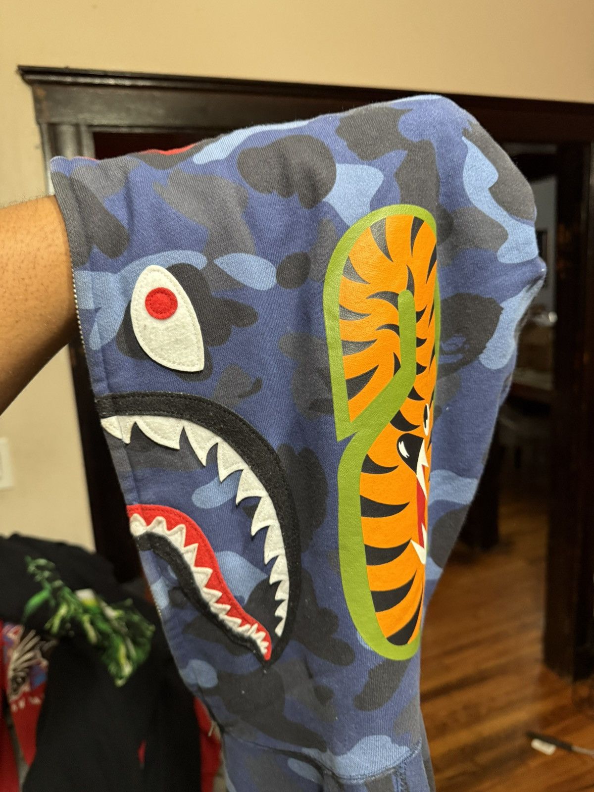 Bape Bape Red Camo Blue Camo Zip Up Size Large Size US L / EU 52-54 / 3 - 10 Thumbnail