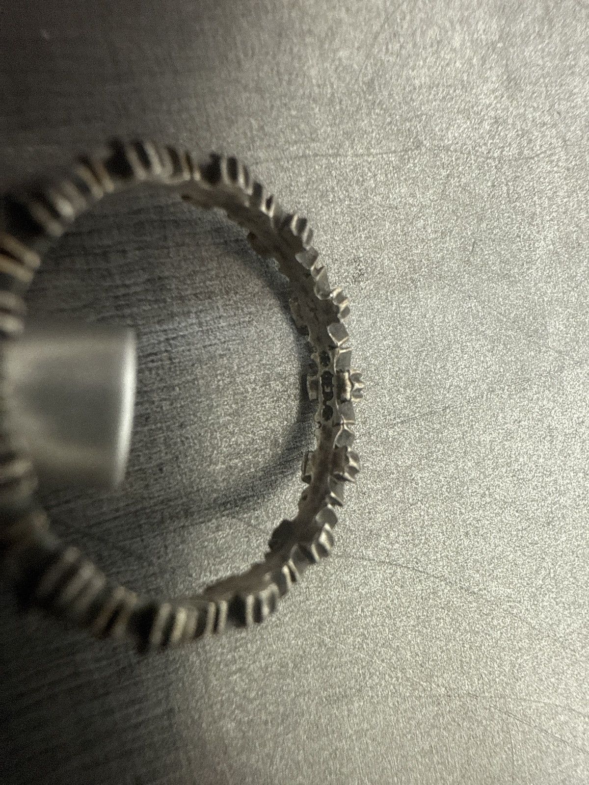 Chrome Hearts CHROME HEARTS SILVER TINY E RING Size ONE SIZE - 5 Thumbnail