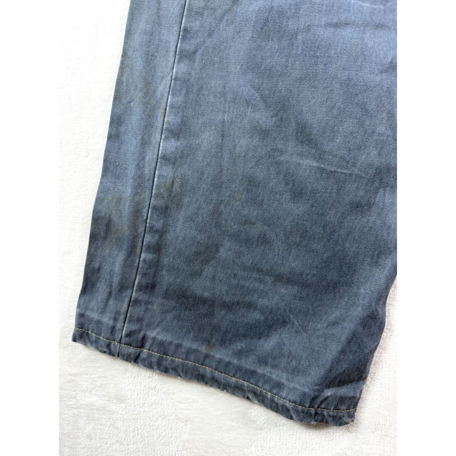 Levi's VINTAGE Levi's 501 34x34 Black Tab Jeans Denim Relaxed Men 90s Grunge Blue 34Inseam Mens Jeans Size US 34 / EU 50 - 4 Thumbnail