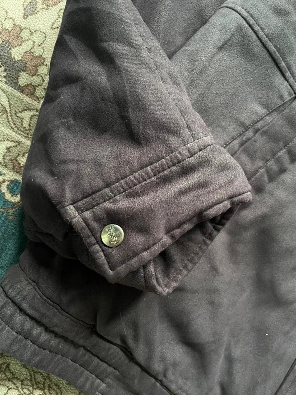 Saint Laurent Paris Vintage Yves Saint Laurent YSL Suede Jacket Size US L / EU 52-54 / 3 - 7 Thumbnail