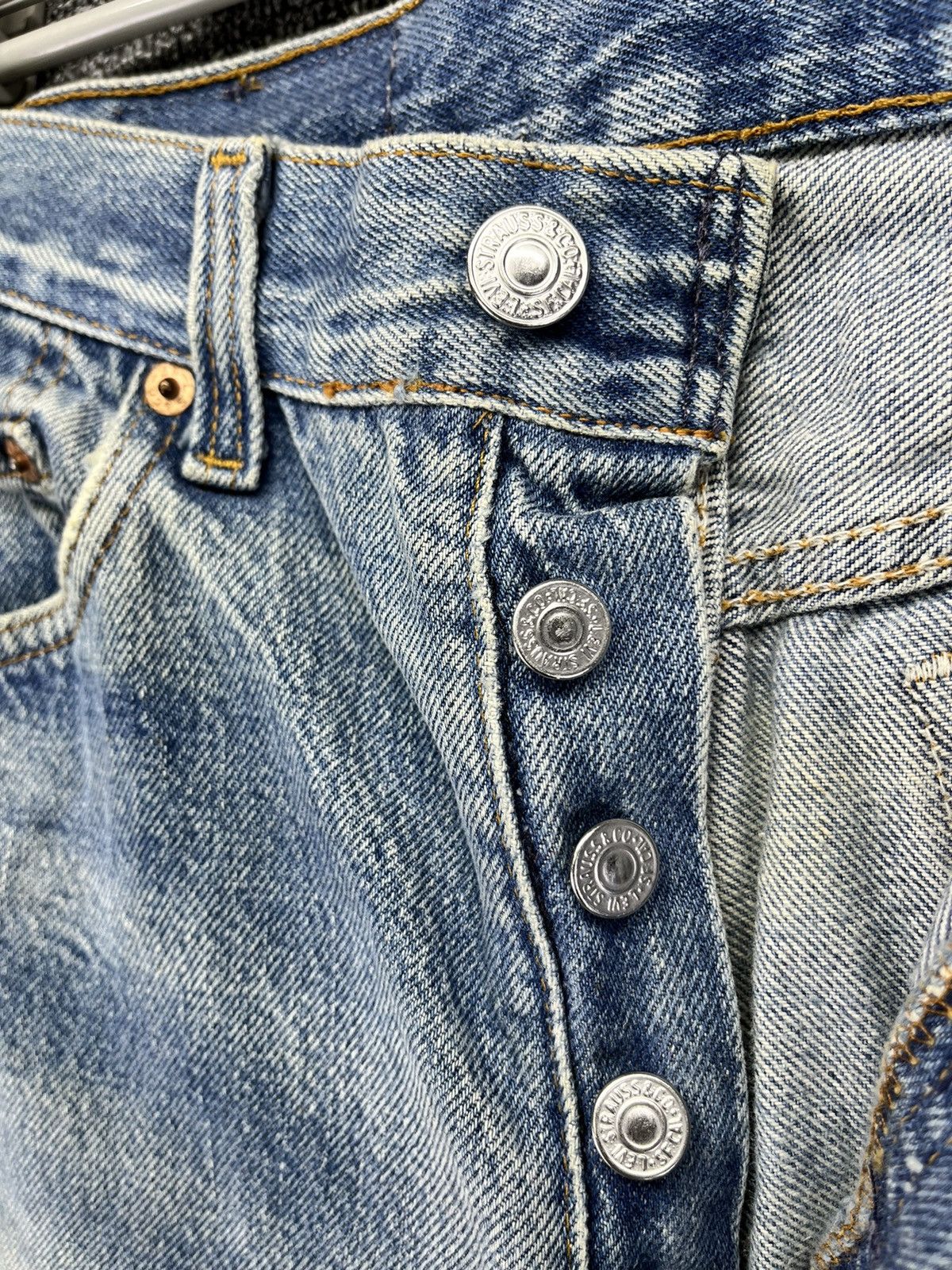Levi's Vintage 90s Levi's 501 Rare Jeans Denim Pants Size US 30 / EU 46 - 9 Thumbnail