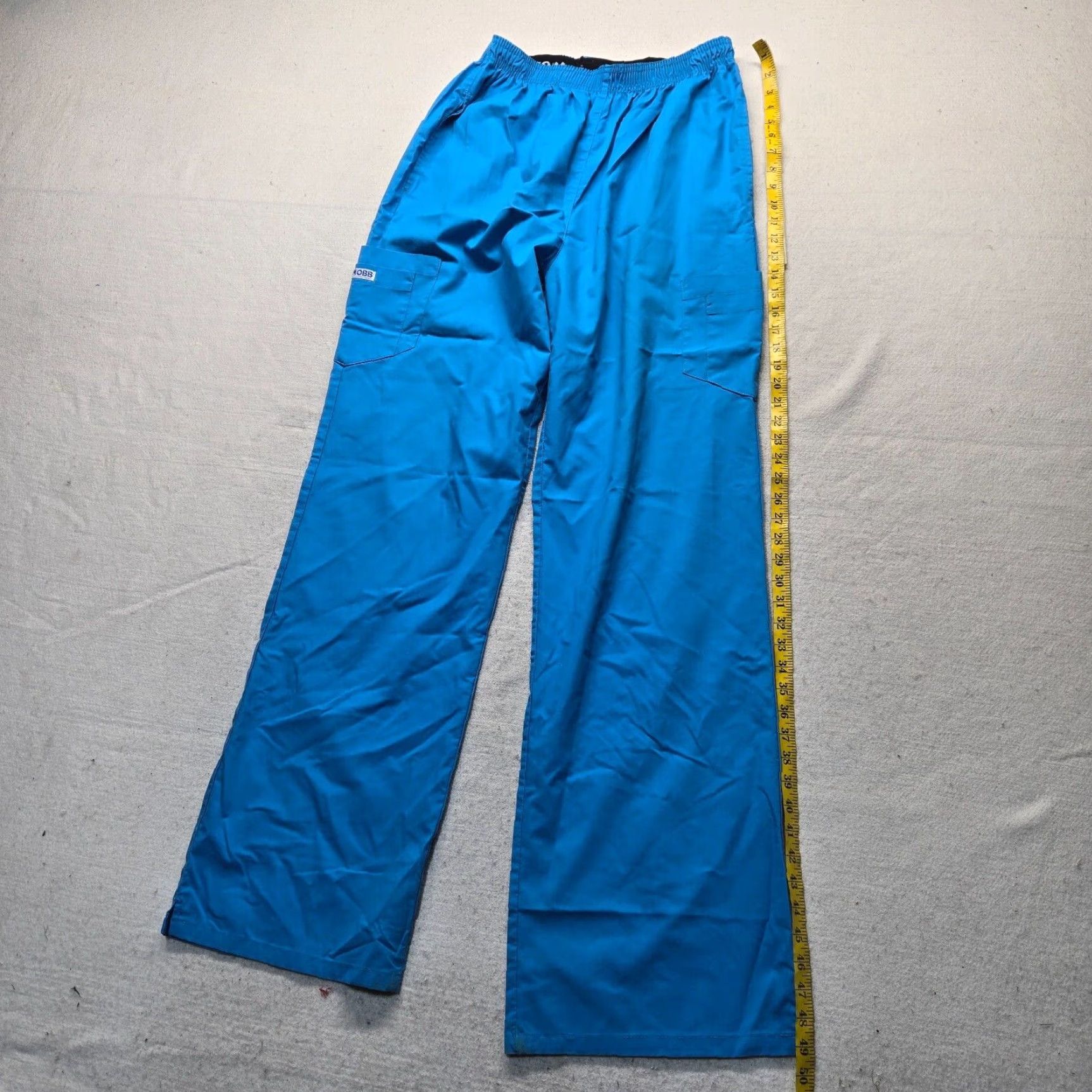 Vintage VINTAGE MOBB Medical Scrubs Blue Orchid Cargo Pants Adult Women's XL Tall Size 40" / US 18 - 7 Thumbnail