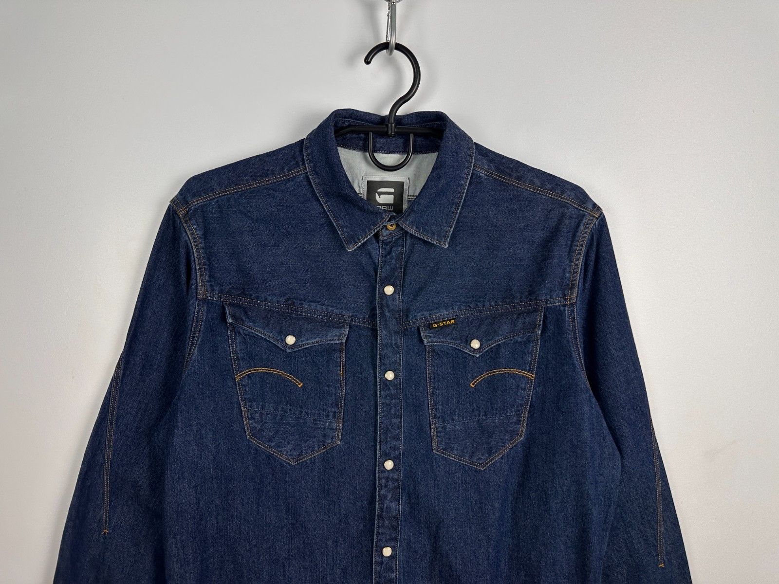 G-Star G-Star Raw Arc 3D Western Denim Shirt Long Sleeve Size M Size US M / EU 48-50 / 2 - 2 Thumbnail
