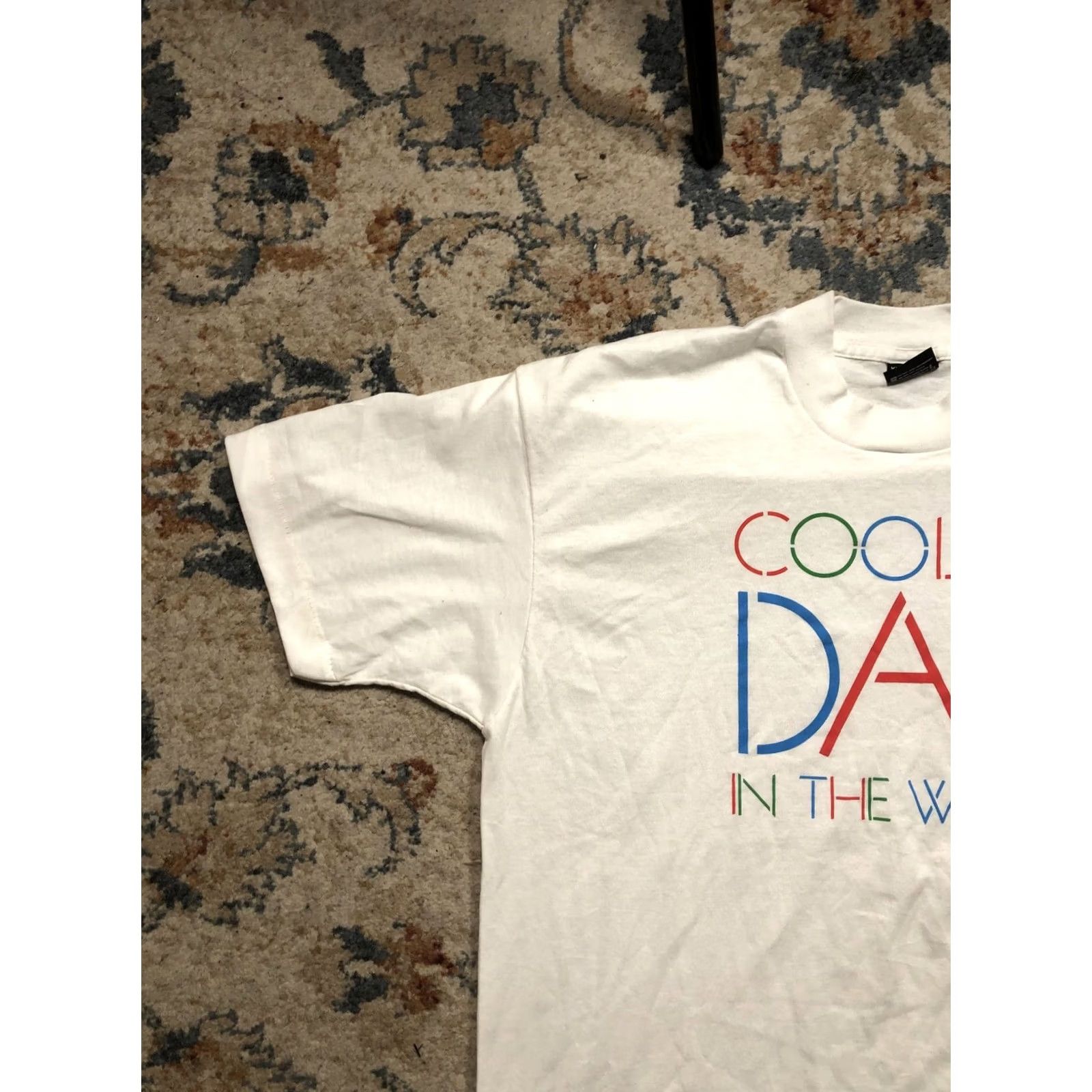 Vintage VINTAGE Screen Stars Best Shirt Mens XL White Graphic Print Dad 90s USA Crew Neck Short Sleeve T-Shirt Size US XL / EU 56 / 4 - 3 Thumbnail