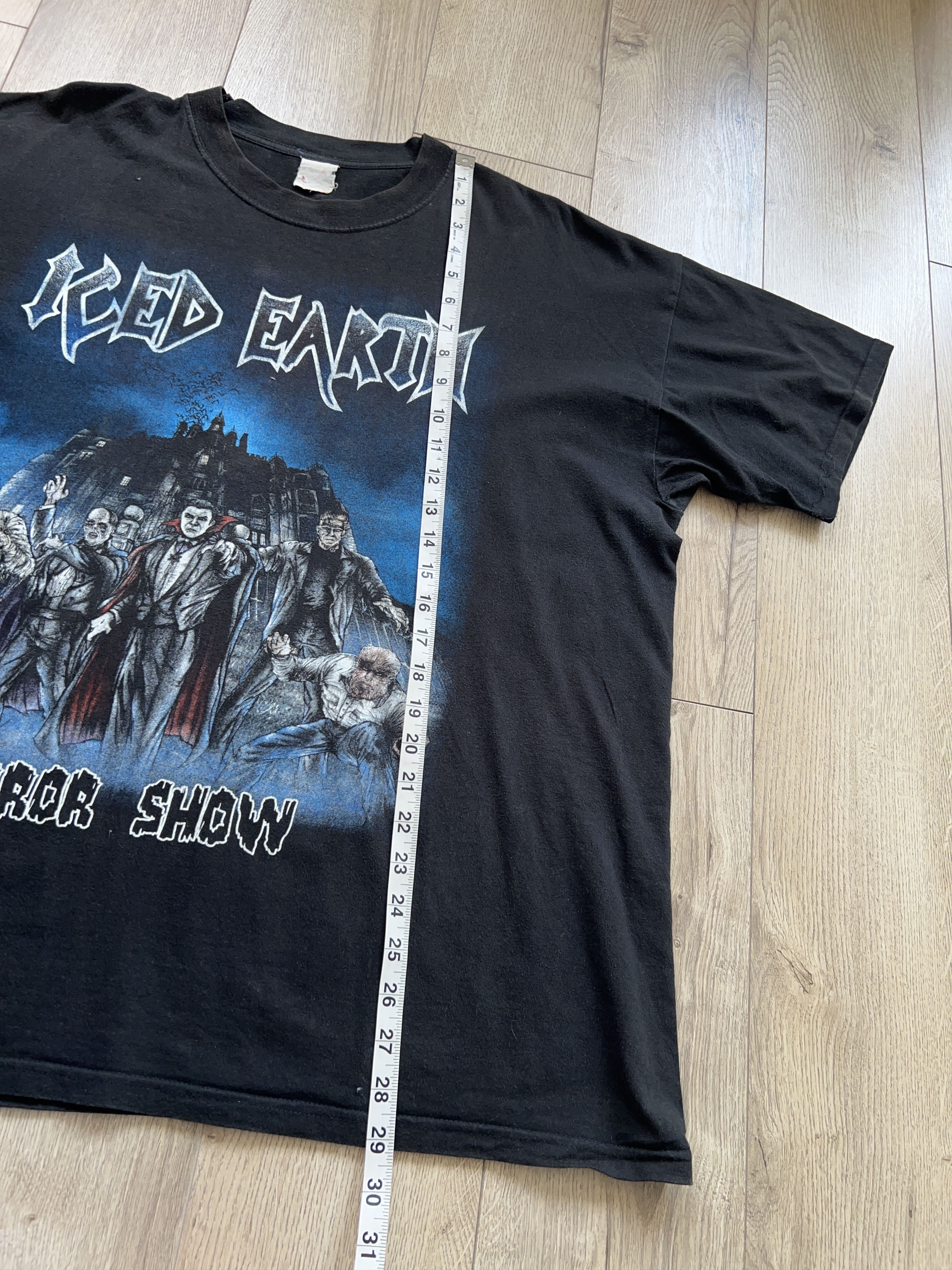 Band Tees × Vintage Mens Iced Earth Horror Show Rock Band T Shirt Tee Size XL Size US XL / EU 56 / 4 - 7 Thumbnail