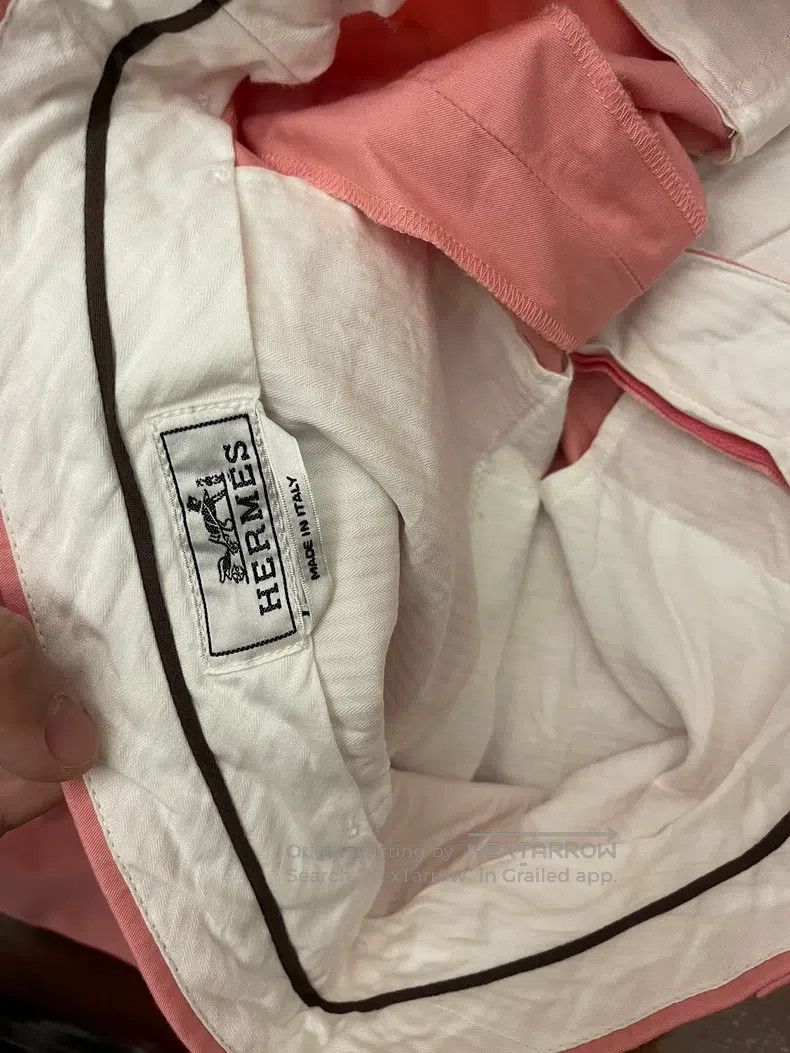 Hermes Hermes size L Men's Casual Pants, Pink Size US 27 - 3 Thumbnail