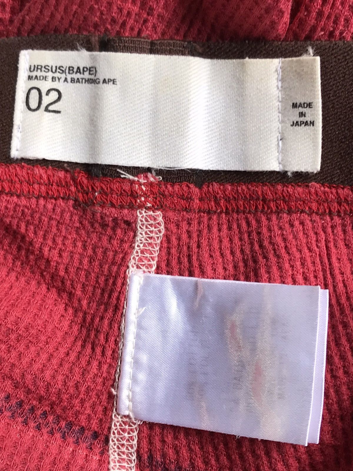 Bape Vintage URSUS (BAPE) leggings Pants Size US 26 / EU 42 - 6 Thumbnail
