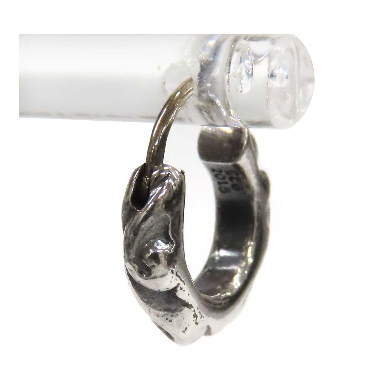Chrome Hearts Chrome Hearts Tiny Hoop Scroll Earring | Grailed