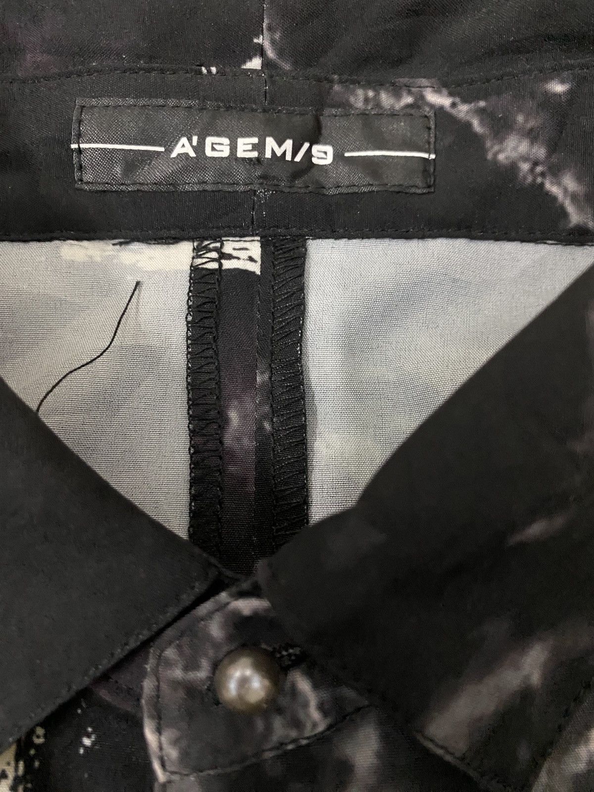 Hypebeast × Japanese Brand A GEM/9 Japanese Brand Rare Design Shirt Size US XL / EU 56 / 4 - 3 Thumbnail