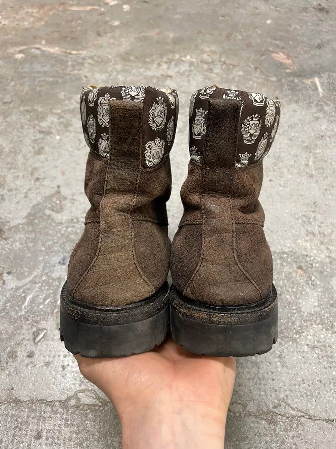 Dolce & Gabbana 2000s Dolce & Gabbana Brown Premium Leather Boots Size US 9 / EU 42 - 8 Thumbnail