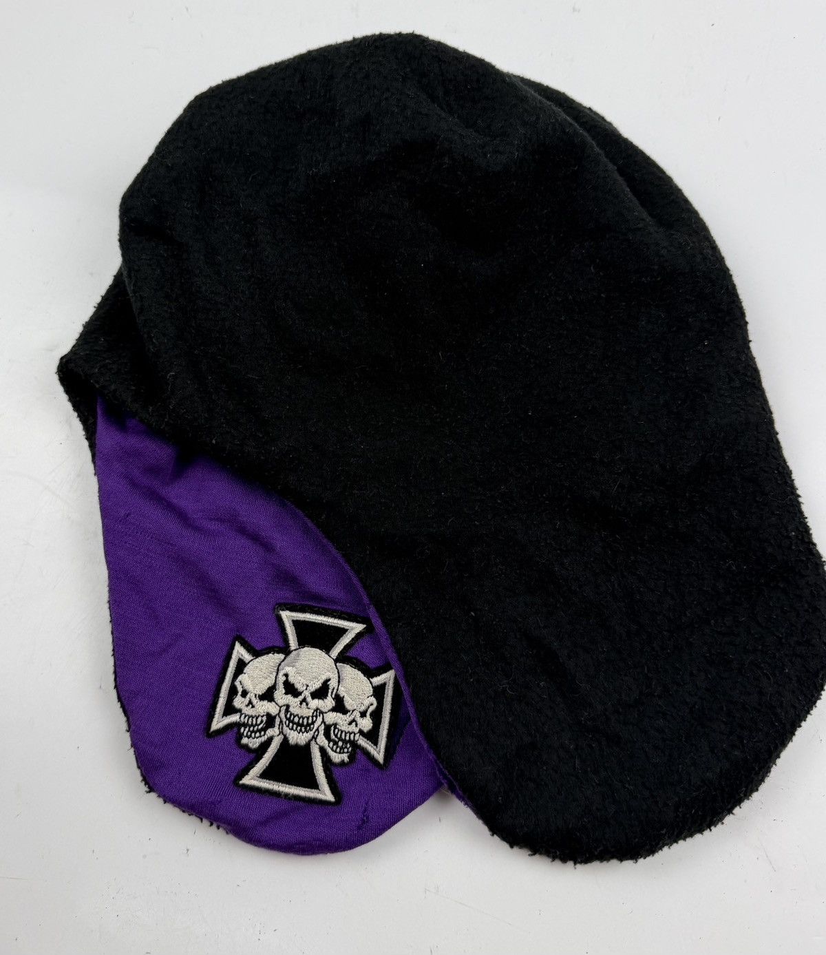 Seditionaries distressed punk style skull logo winter hat beanie hat tc45 Size ONE SIZE - 10 Thumbnail