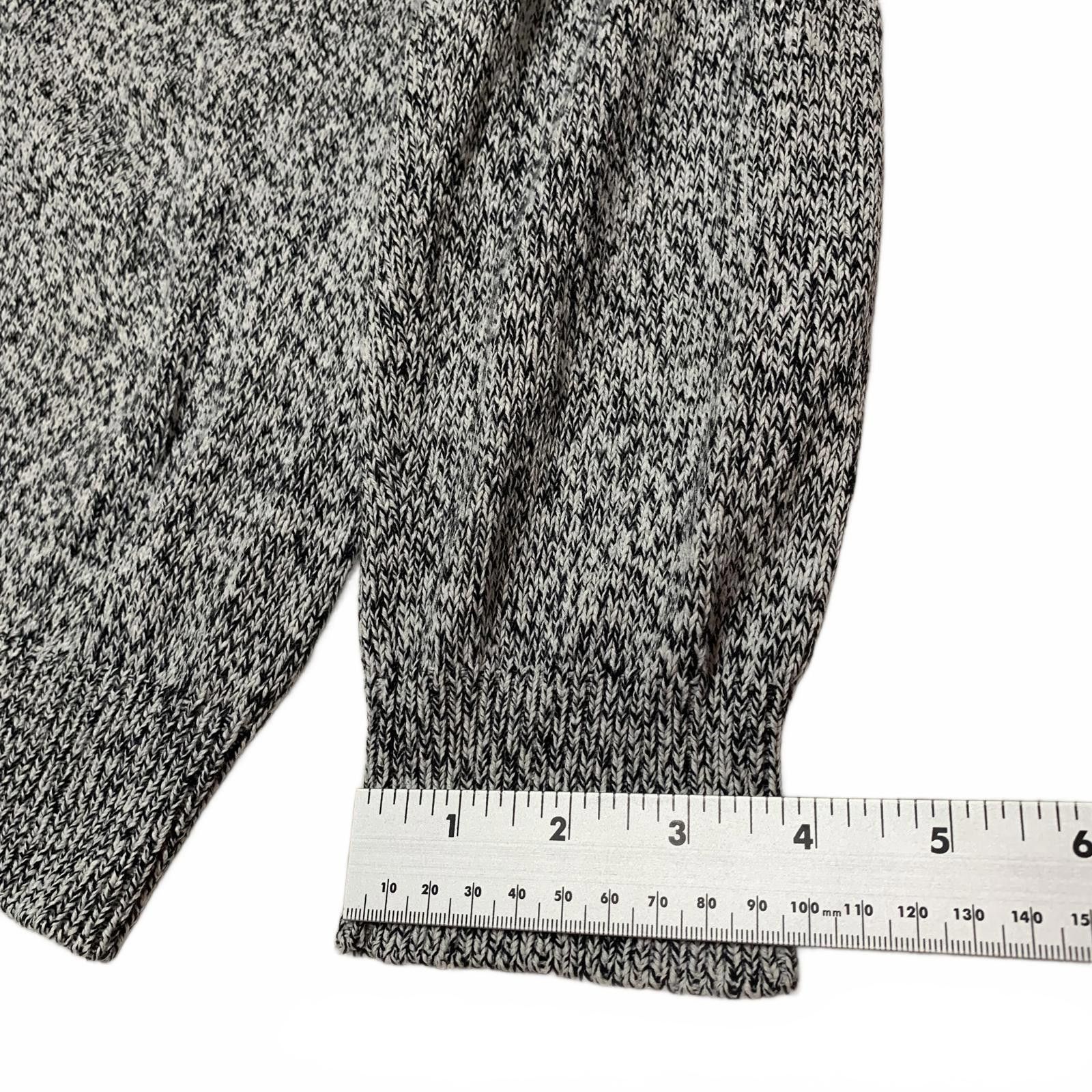 Croft & Barrow Croft & Barrow Men's XL Gray Burgundy Striped Sweater Cotton Size US XL / EU 56 / 4 - 4 Thumbnail
