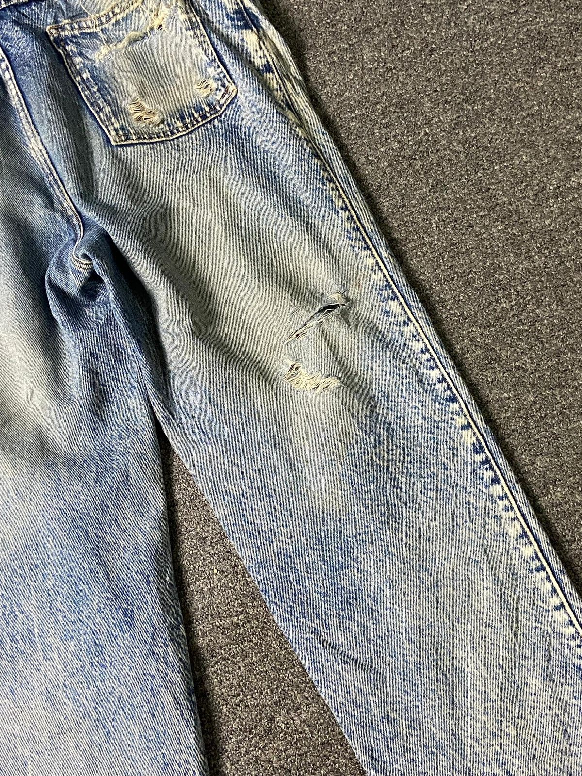 Big John × Japanese Brand × Vintage Vintage Big John x SPANA Regular Fit Denim Jeans (132) Size US 32 / EU 48 - 7 Thumbnail
