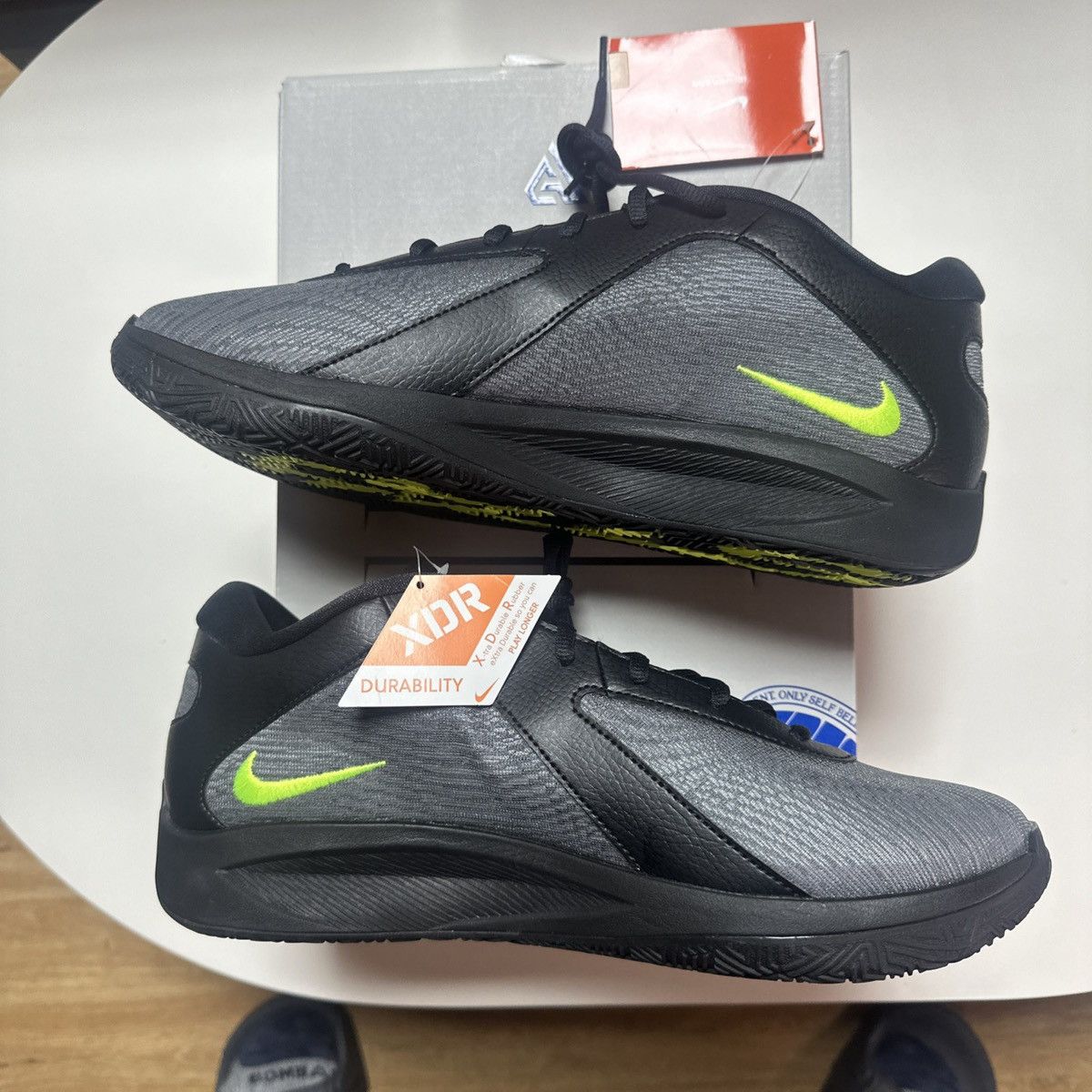 Nike Nike Giannis Freak 6 EP Naija Black Volt Men US Size 10.5 Size US 10.5 / EU 43-44 - 3 Thumbnail