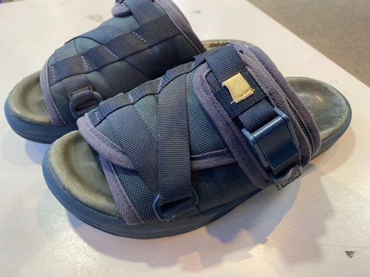 VISVIM Christo Sandal Navy M US 9.5